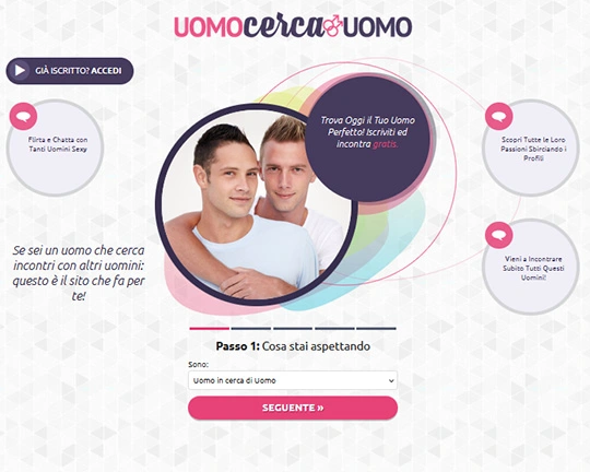 Uomo Cerca Uomo Logo