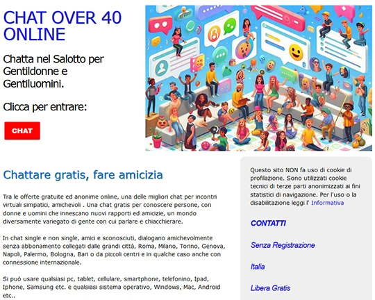 Chat Over 40 Logo